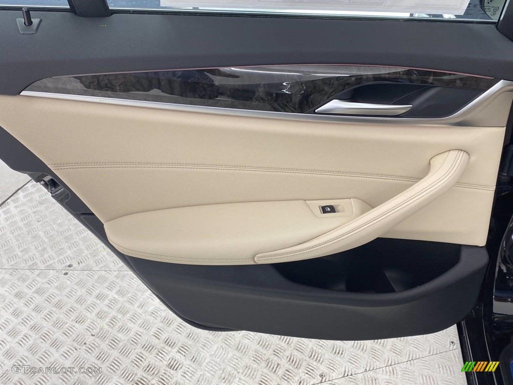 2021 5 Series 530i Sedan - Jet Black / Canberra Beige photo #16