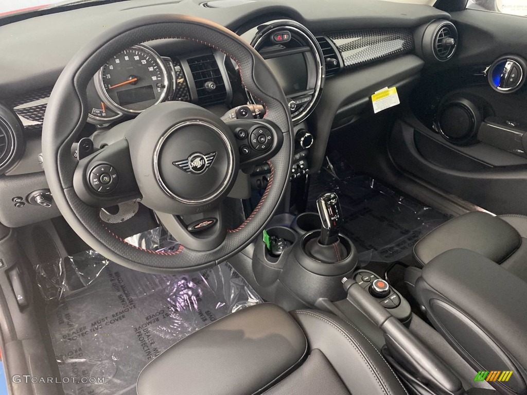Carbon Black Interior 2021 Mini Hardtop Cooper S Photo #141056094