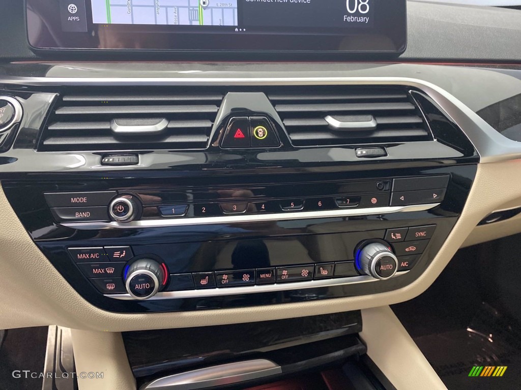 2021 5 Series 530i Sedan - Jet Black / Canberra Beige photo #30