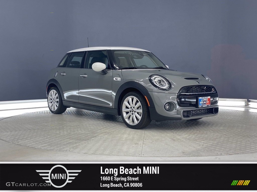 2021 Hardtop Cooper S - Moonwalk Gray Metallic / Carbon Black photo #1