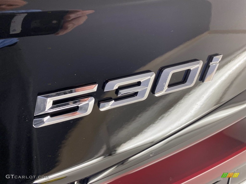 2021 5 Series 530i Sedan - Jet Black / Canberra Beige photo #24