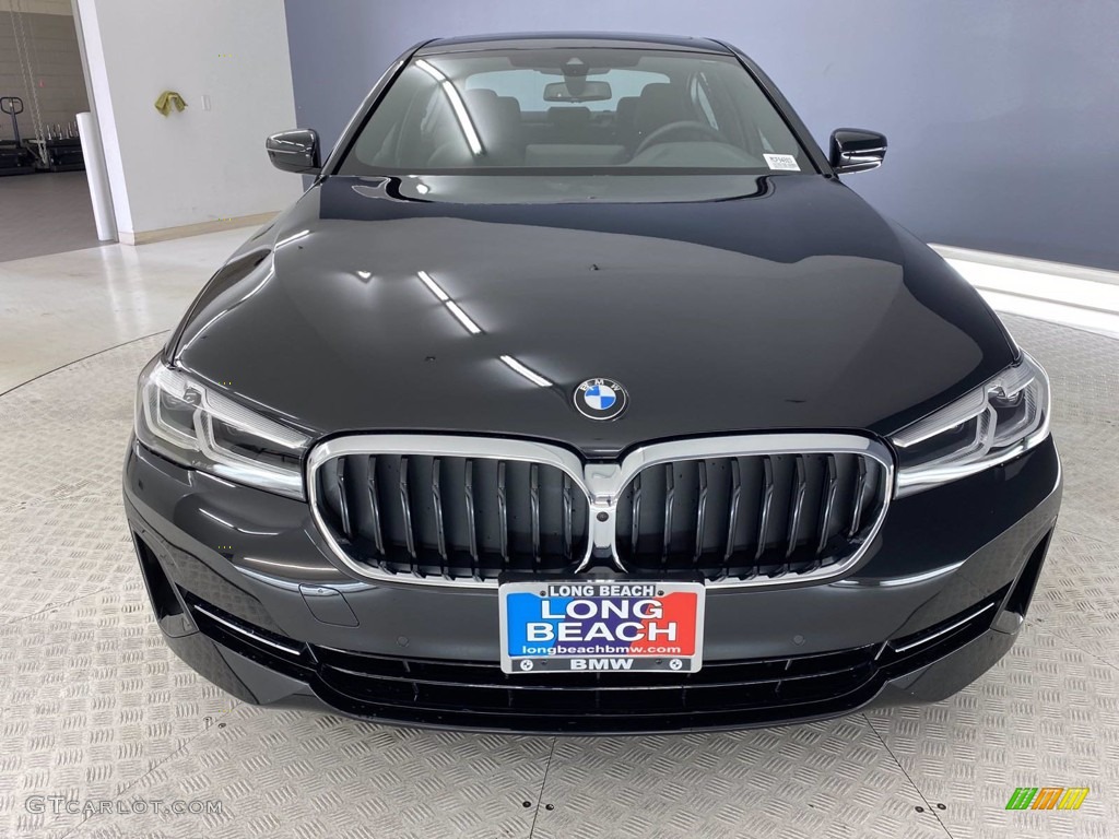 2021 5 Series 530i Sedan - Black Sapphire Metallic / Black photo #15
