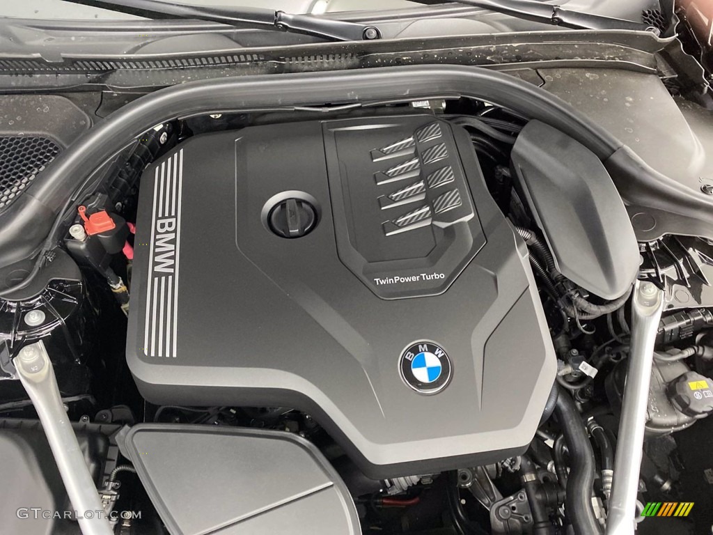 2021 5 Series 530i Sedan - Jet Black / Canberra Beige photo #33