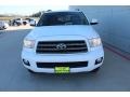 2017 Super White Toyota Sequoia SR5  photo #3