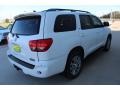 2017 Super White Toyota Sequoia SR5  photo #8