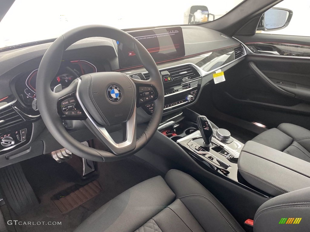 2021 5 Series 530i Sedan - Jet Black / Black photo #3