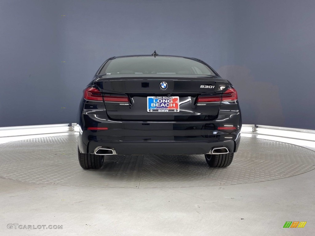2021 5 Series 530i Sedan - Jet Black / Black photo #8