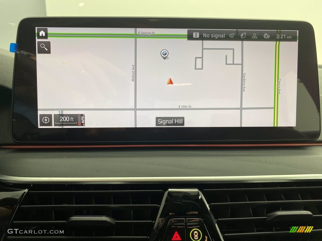 2021 5 Series 530i Sedan - Black Sapphire Metallic / Black photo #34