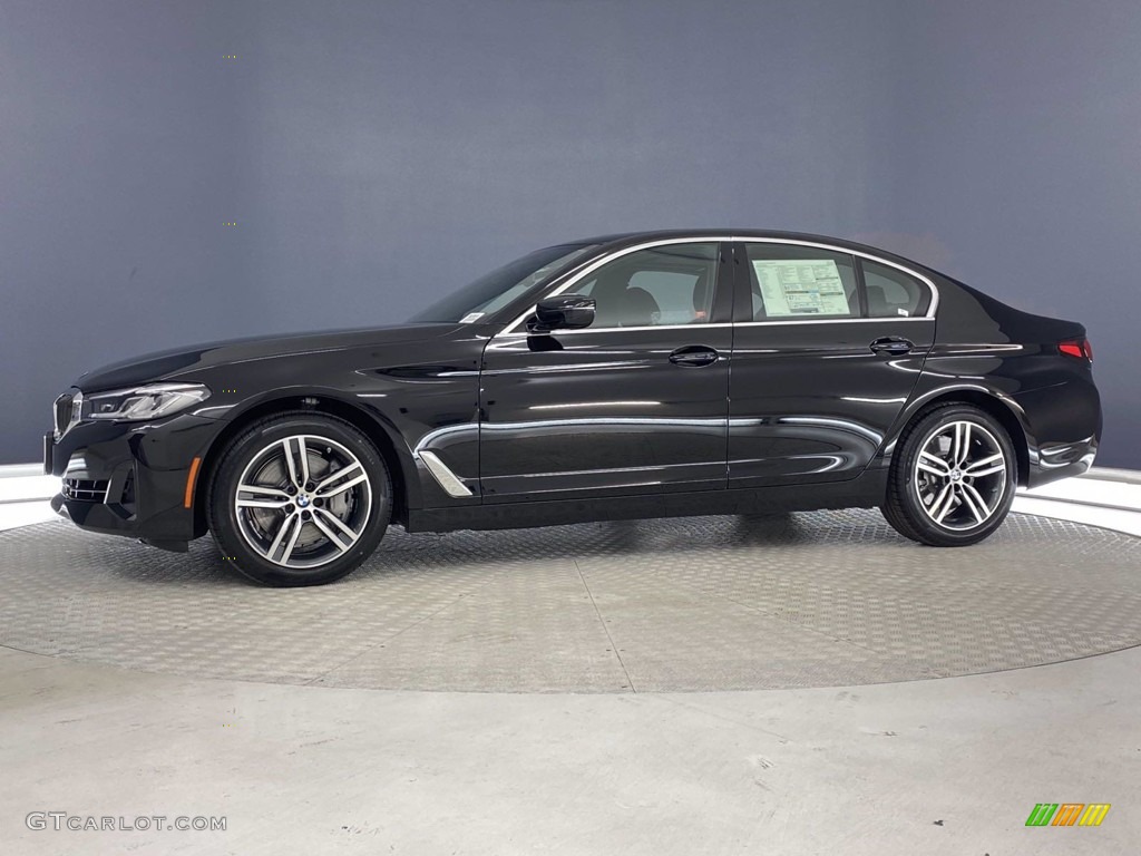 2021 5 Series 540i Sedan - Jet Black / Black photo #8