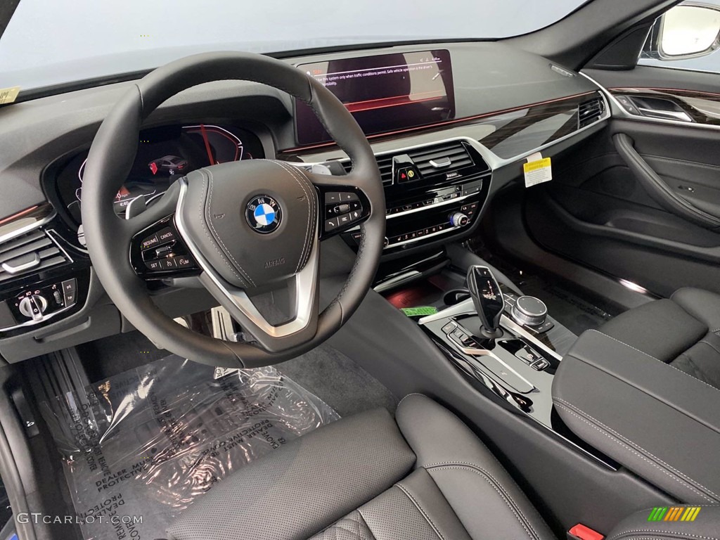 2021 5 Series 540i Sedan - Jet Black / Black photo #16