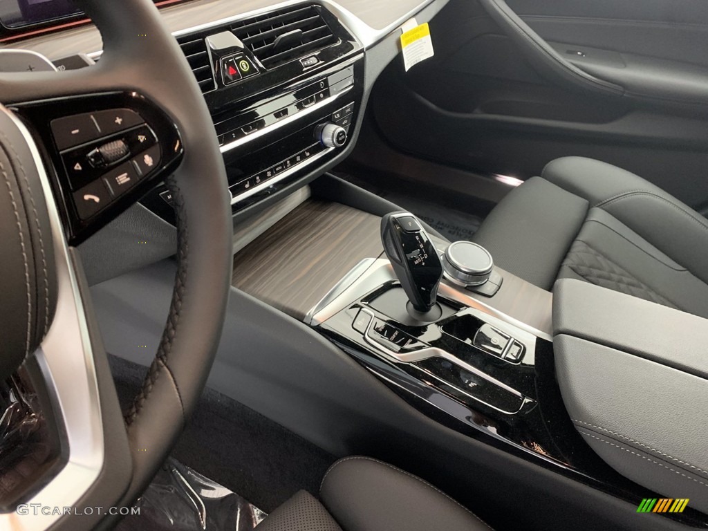 2021 5 Series 540i Sedan - Alpine White / Black photo #8