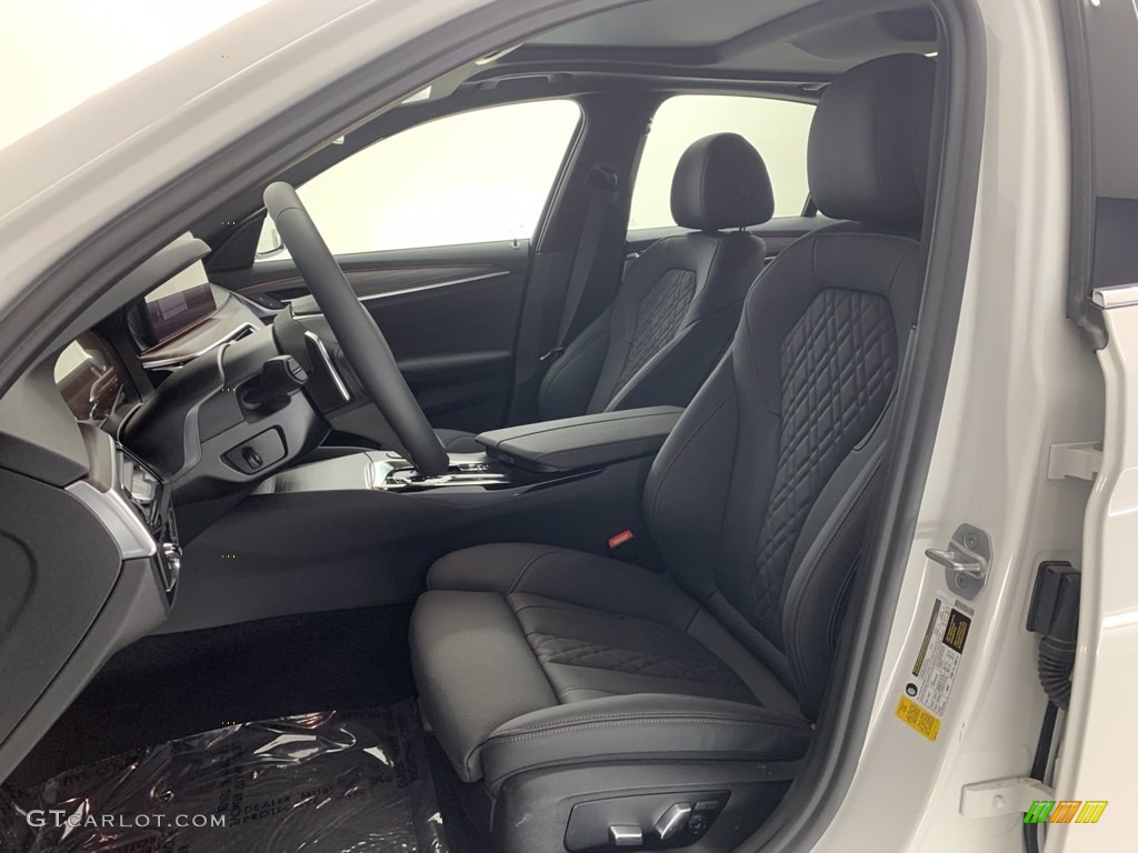 2021 5 Series 540i Sedan - Alpine White / Black photo #10