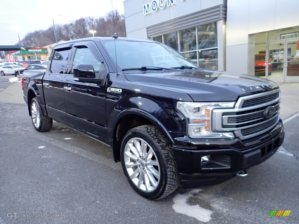 Agate Black 2019 Ford F150 Limited SuperCrew 4x4 Exterior Photo #141058752