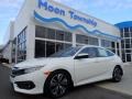 White Orchid Pearl 2017 Honda Civic EX-T Sedan