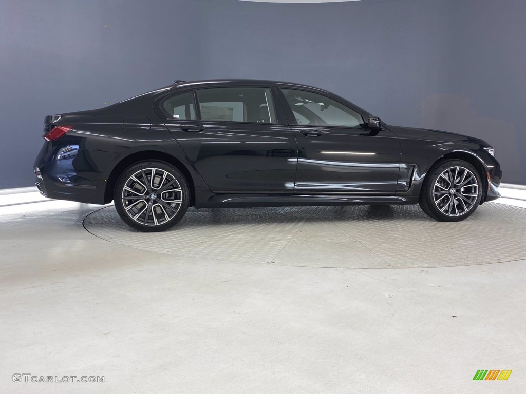 2021 7 Series 750i xDrive Sedan - Black Sapphire Metallic / Black photo #10