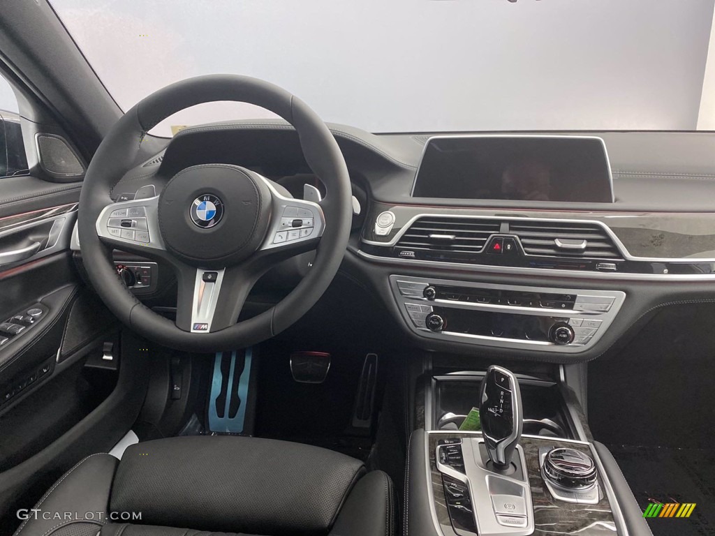 2021 BMW 7 Series 750i xDrive Sedan Black Dashboard Photo #141059082