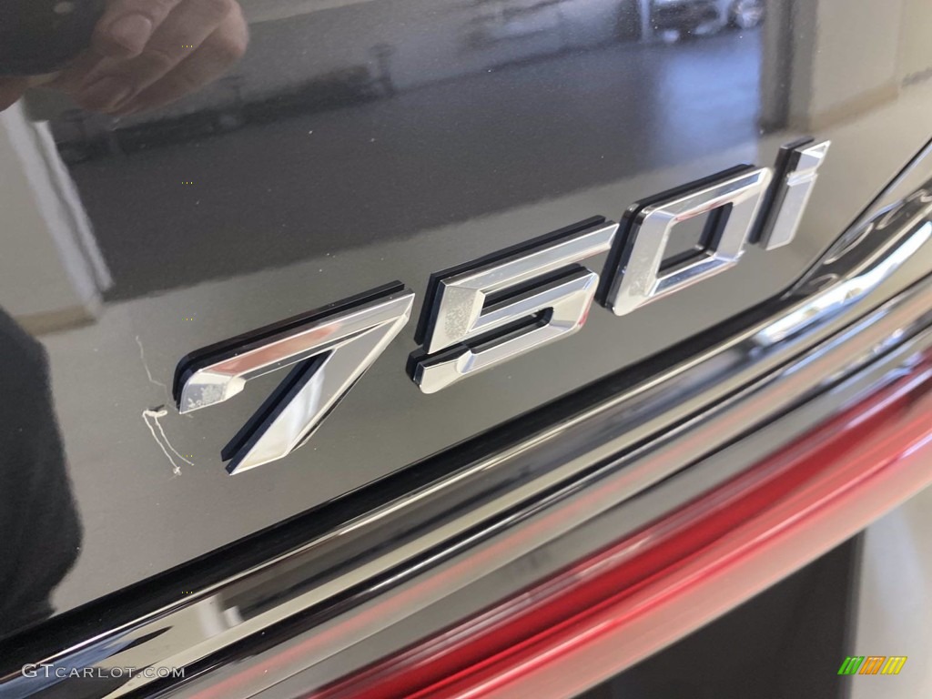 2021 7 Series 750i xDrive Sedan - Black Sapphire Metallic / Black photo #21