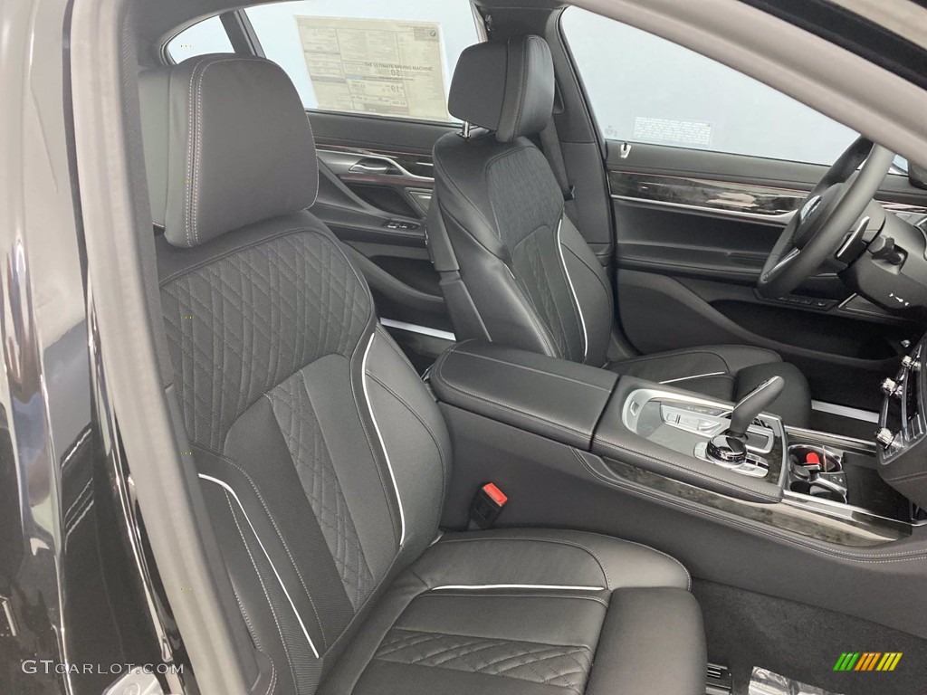 2021 7 Series 750i xDrive Sedan - Black Sapphire Metallic / Black photo #23