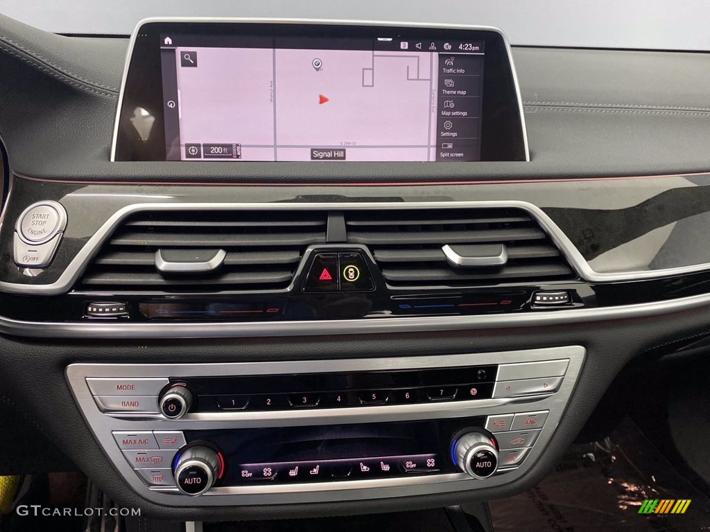 2021 7 Series 750i xDrive Sedan - Mineral White Metallic / Black photo #29