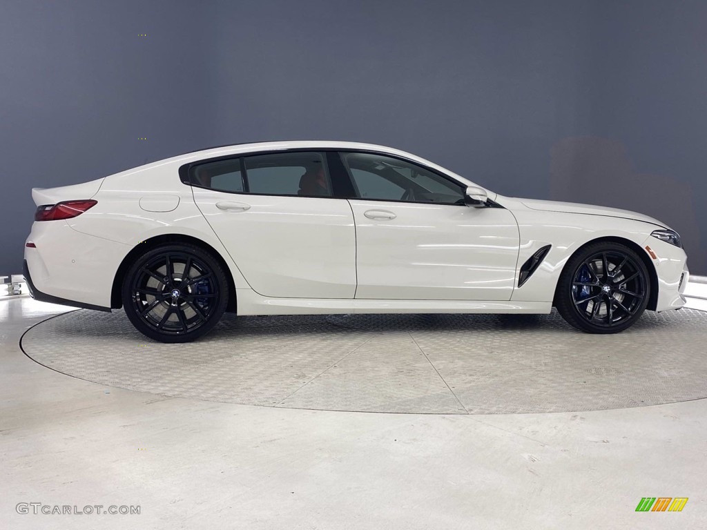 Alpine White 2021 BMW 8 Series 850i xDrive Gran Coupe Exterior Photo #141059724