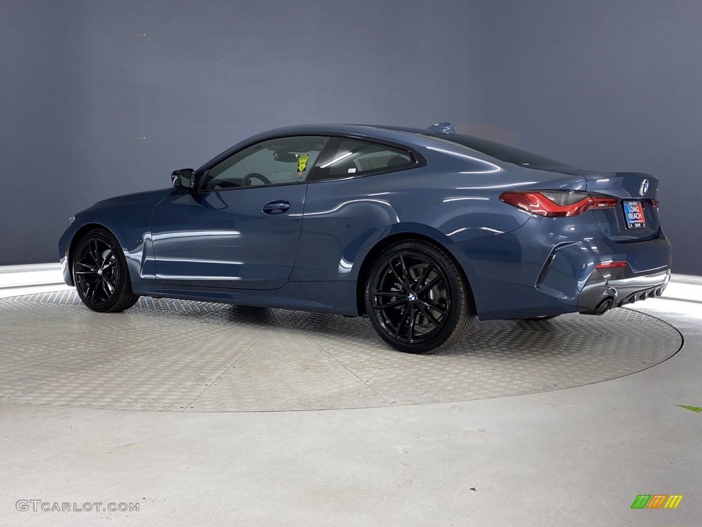 2021 4 Series 430i Coupe - Arctic Race Blue Metallic / Black photo #8