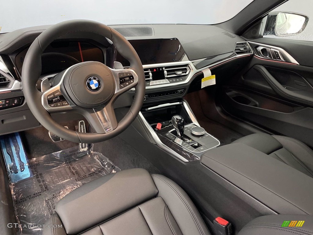 2021 4 Series 430i Coupe - Arctic Race Blue Metallic / Black photo #16