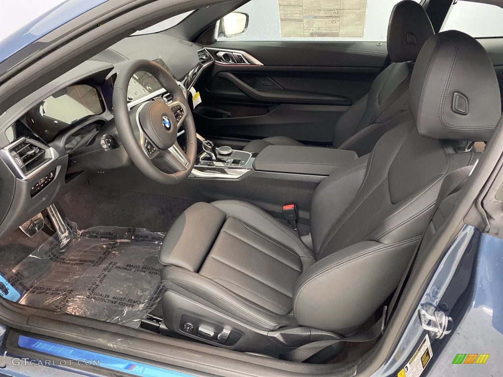 2021 4 Series 430i Coupe - Arctic Race Blue Metallic / Black photo #18
