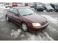 2001 Winestone Red Pearl Subaru Legacy L Sedan  photo #3