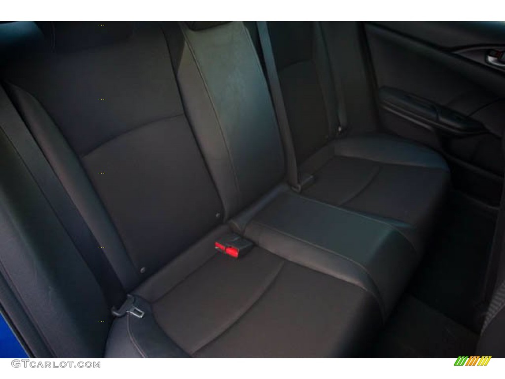 2019 Civic Sport Sedan - Agean Blue Metallic / Black photo #21