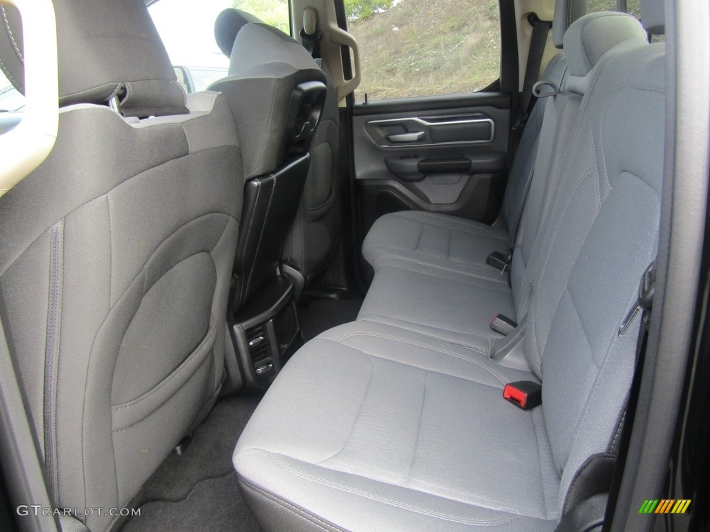 Black/Diesel Gray Interior 2020 Ram 1500 Big Horn Quad Cab Photo #141062297