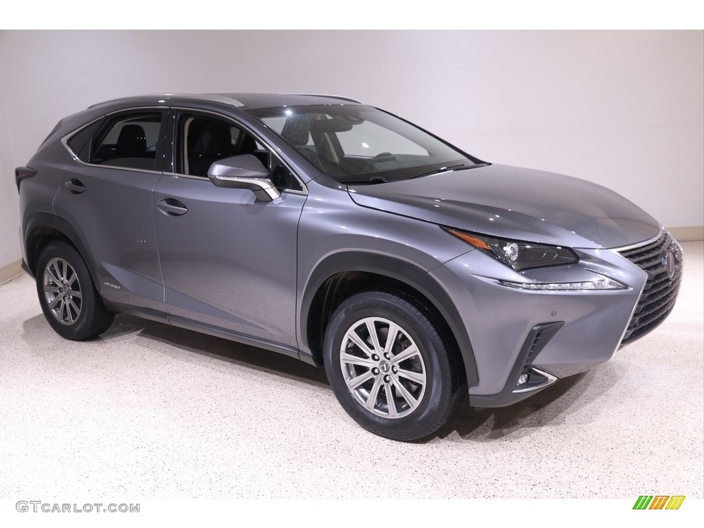Nebula Gray Pearl 2019 Lexus NX 300h Hybrid AWD Exterior Photo #141062513