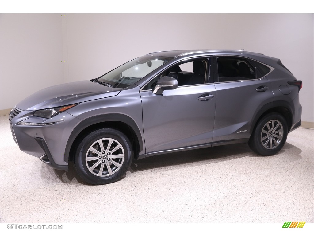 Nebula Gray Pearl 2019 Lexus NX 300h Hybrid AWD Exterior Photo #141062561