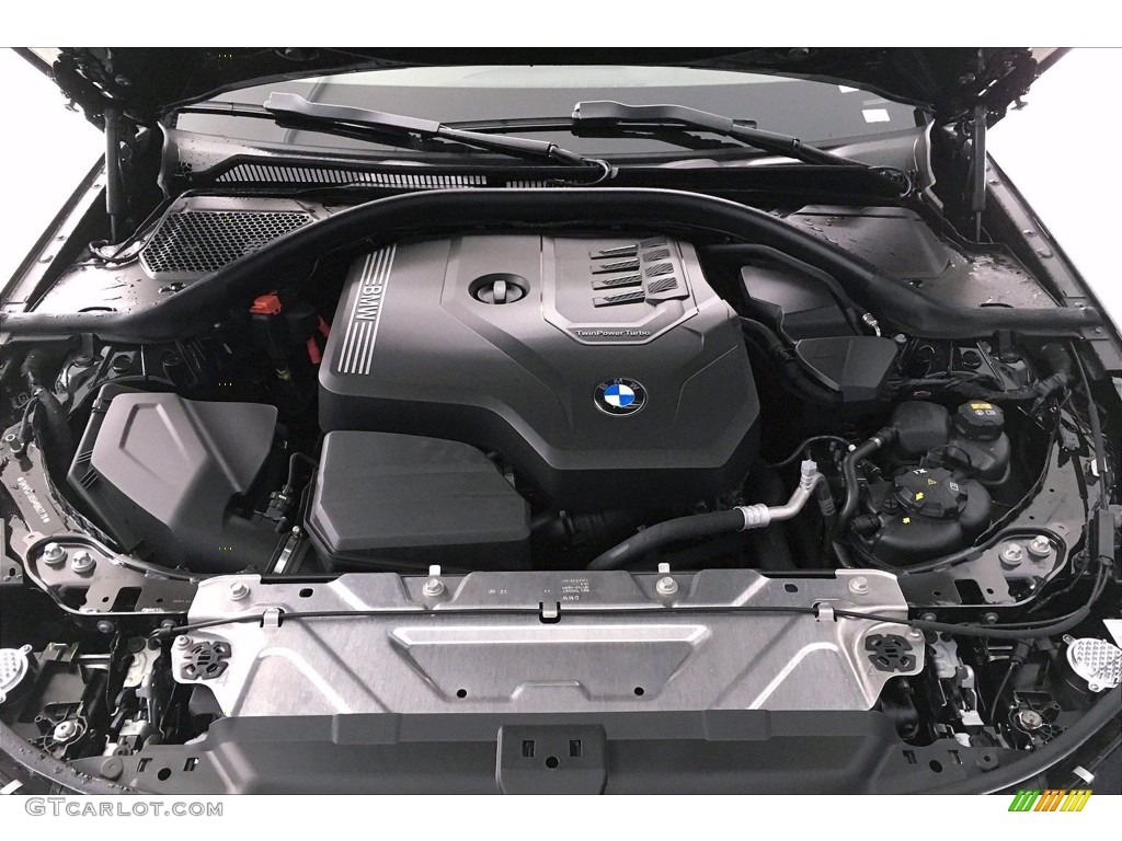 2021 BMW 3 Series 330i Sedan 2.0 Liter DI TwinPower Turbocharged DOHC 16-Valve VVT 4 Cylinder Engine Photo #141062879