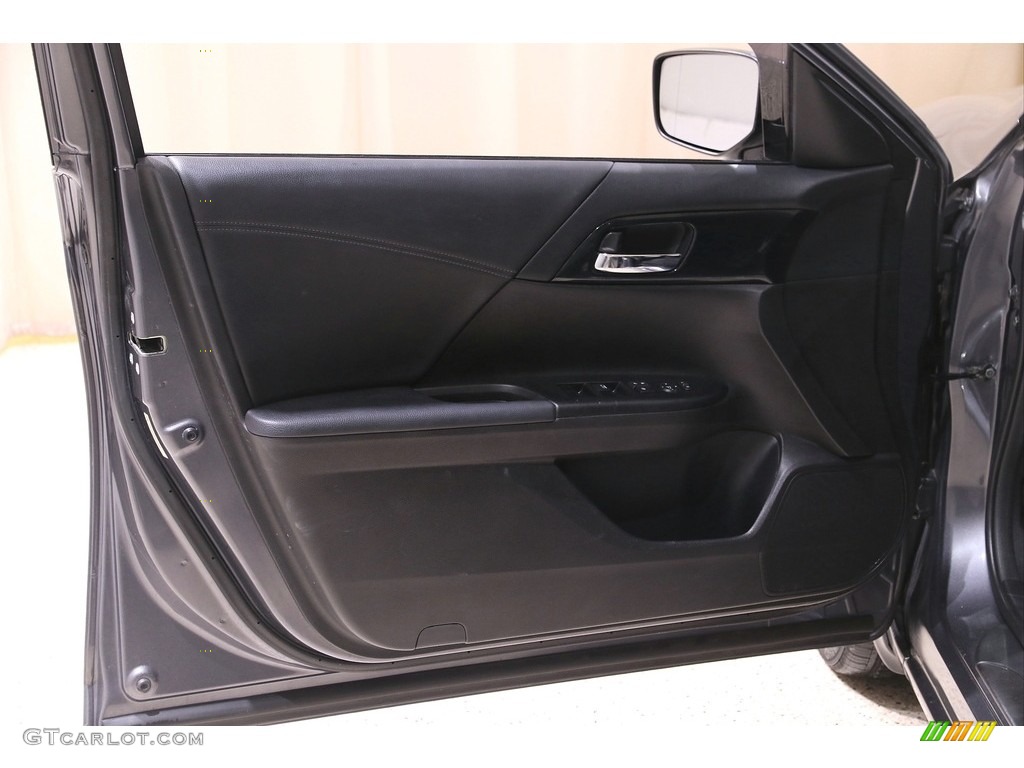 2013 Honda Accord Sport Sedan Black Door Panel Photo #141063167