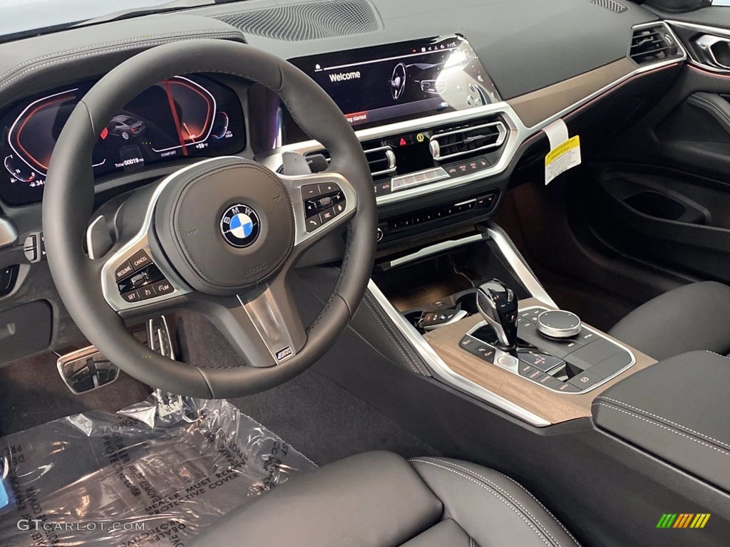 2021 4 Series 430i Coupe - Arctic Race Blue Metallic / Black photo #2