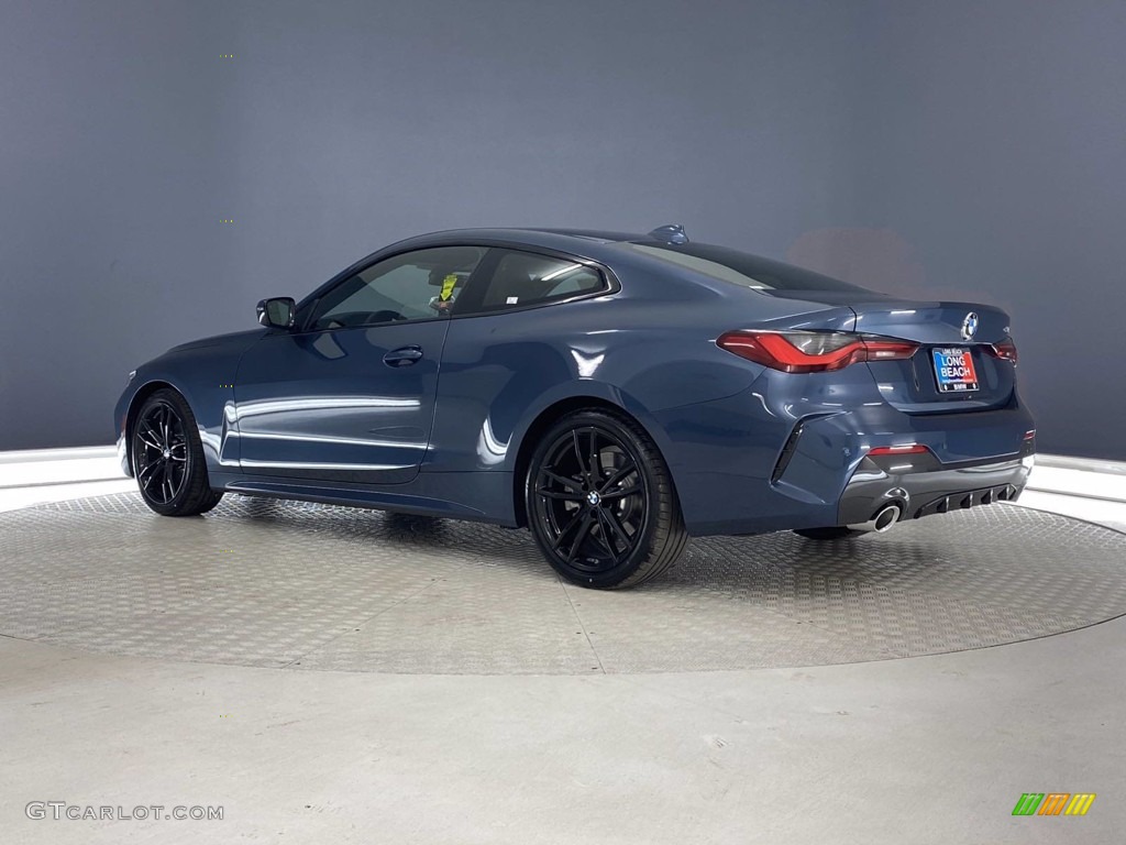 2021 4 Series 430i Coupe - Arctic Race Blue Metallic / Black photo #10
