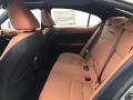 2021 Lexus IS Glazed Caramel Interior Rear Seat Photo