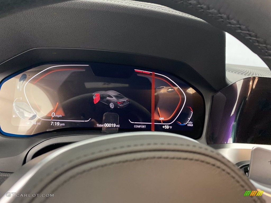 2021 4 Series 430i Coupe - Arctic Race Blue Metallic / Black photo #24
