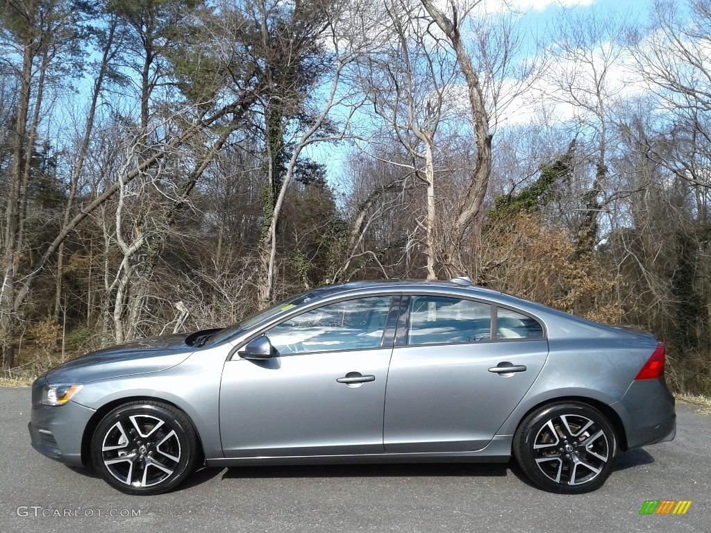 2017 S60 T5 - Osmium Grey Metallic / Soft Beige photo #1