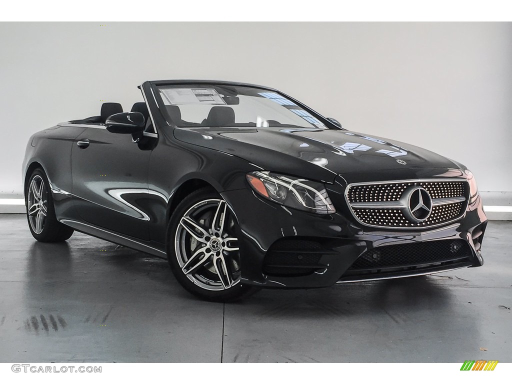 2018 E 400 Convertible - Obsidian Black Metallic / Black photo #12