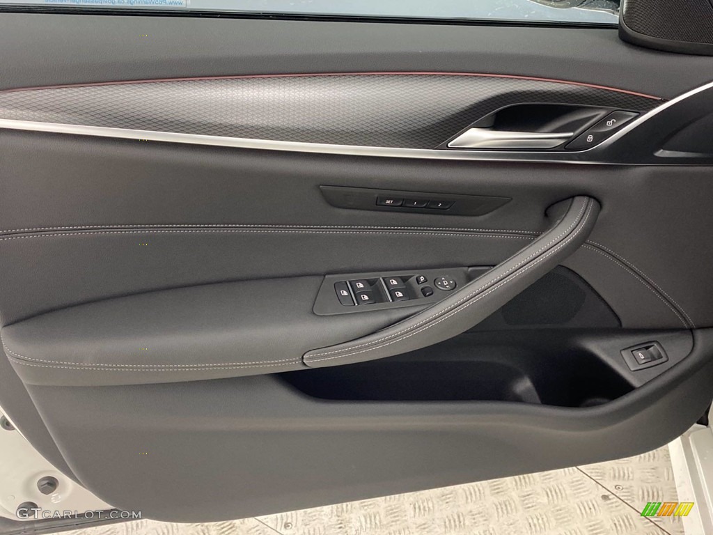 2021 5 Series 540i Sedan - Alpine White / Black photo #14