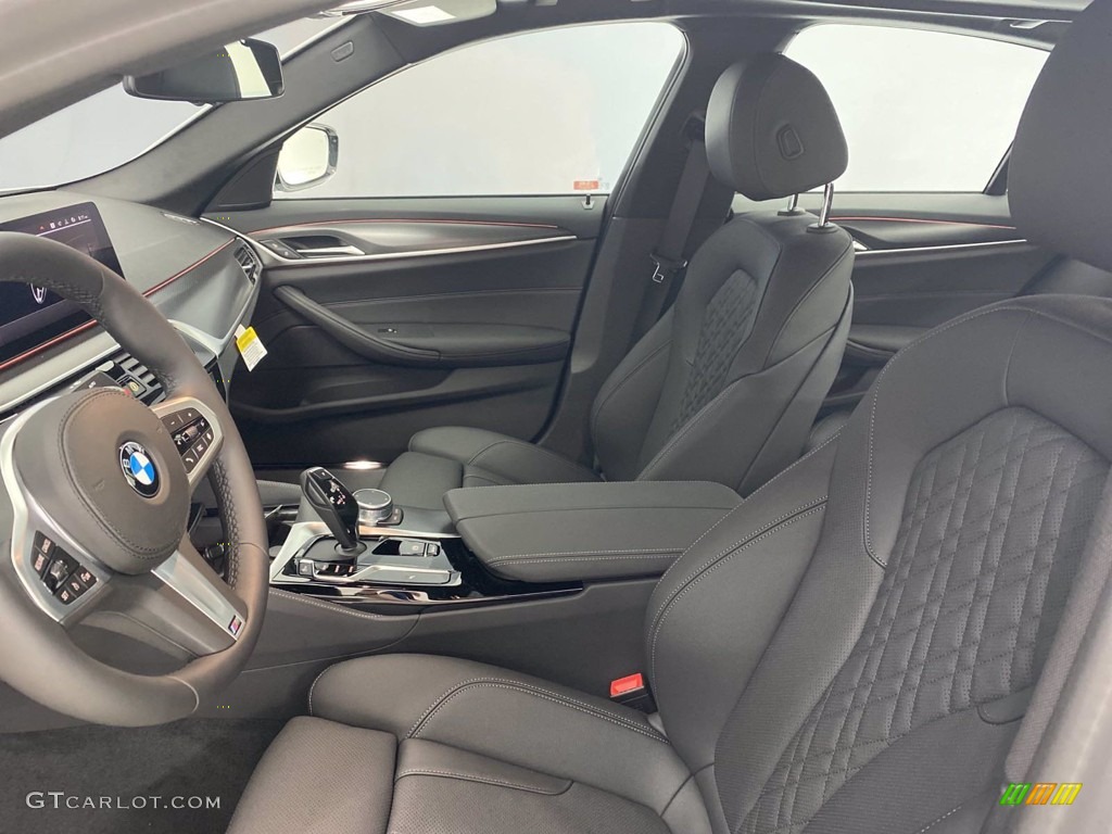 2021 5 Series 540i Sedan - Alpine White / Black photo #16