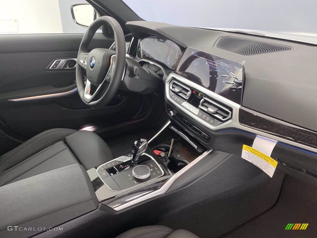 2021 3 Series 330e Sedan - Alpine White / Black photo #14