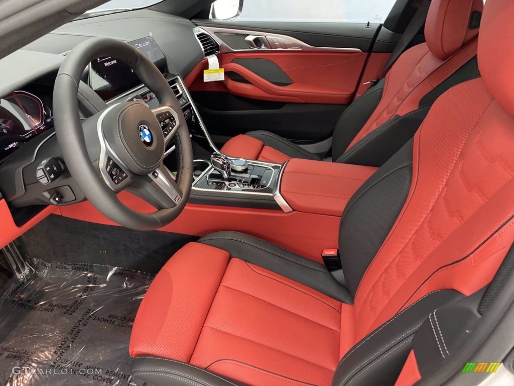2021 BMW 8 Series 850i xDrive Gran Coupe Front Seat Photo #141065162