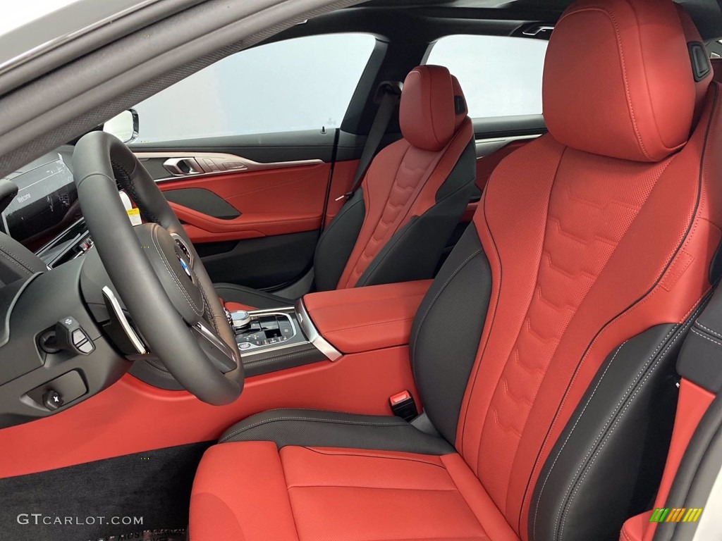 2021 BMW 8 Series 850i xDrive Gran Coupe Front Seat Photo #141065192
