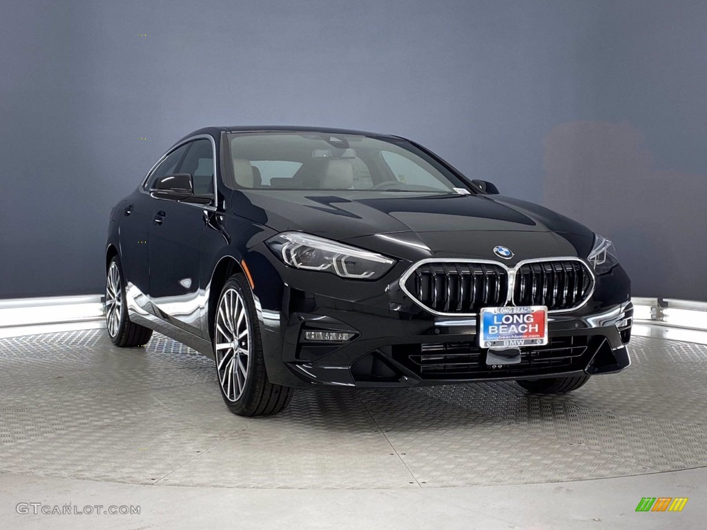 2021 2 Series 228i sDrive Grand Coupe - Jet Black / Oyster photo #4