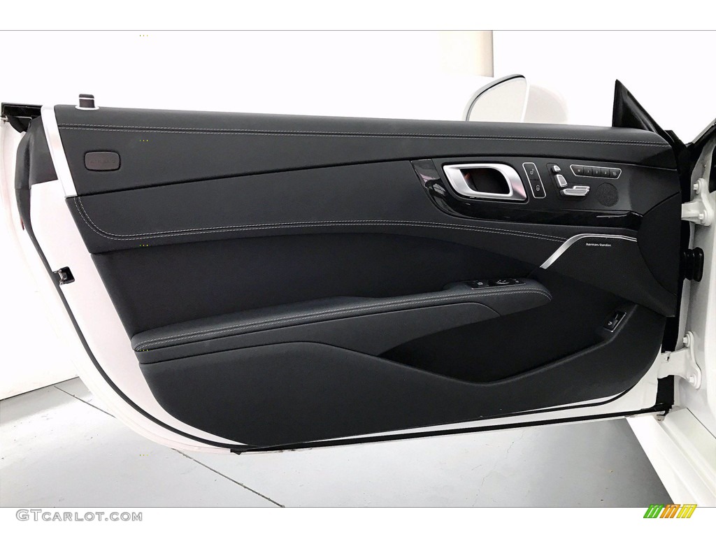 2018 Mercedes-Benz SL 450 Roadster Black Door Panel Photo #141065699