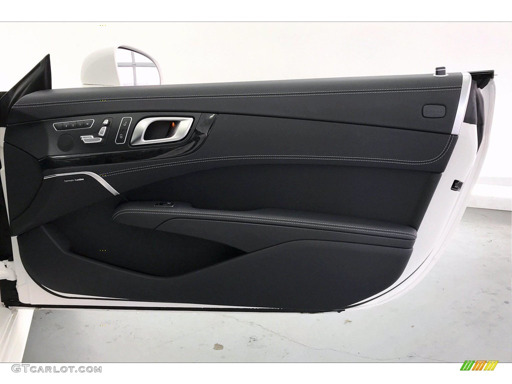 2018 Mercedes-Benz SL 450 Roadster Black Door Panel Photo #141065726