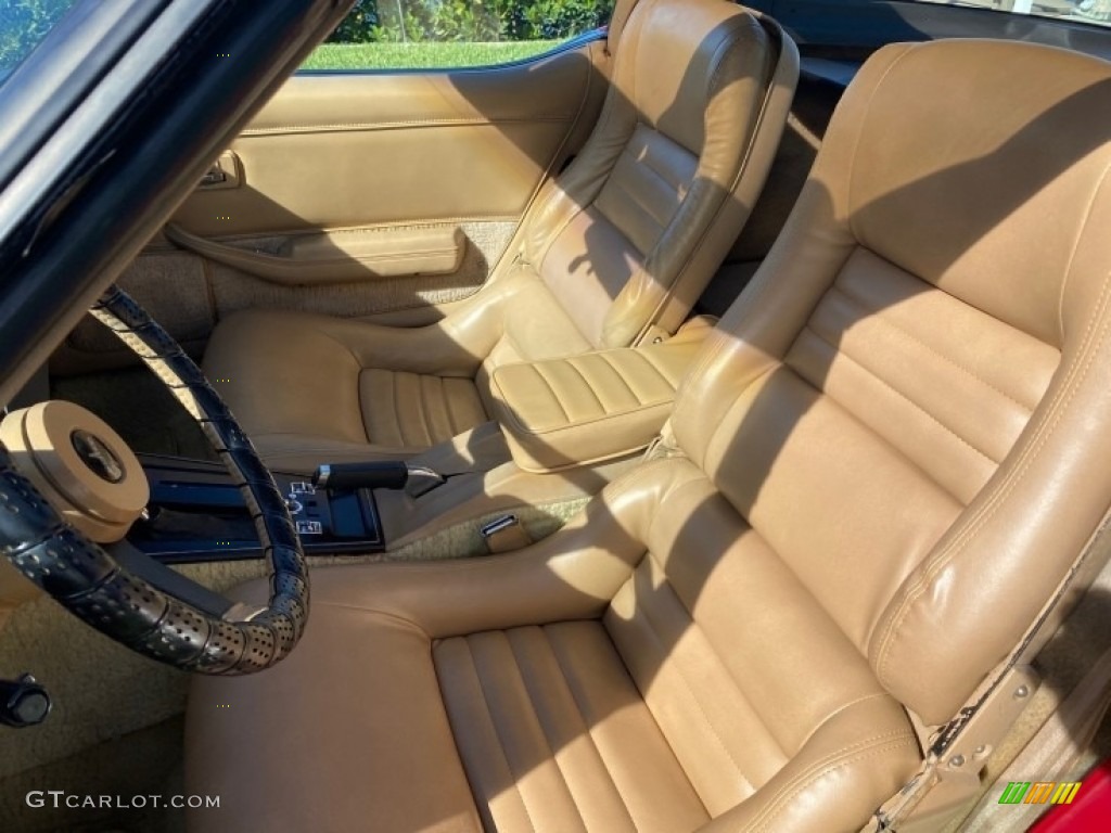 1981 Corvette Coupe - Autumn Red / Camel photo #5