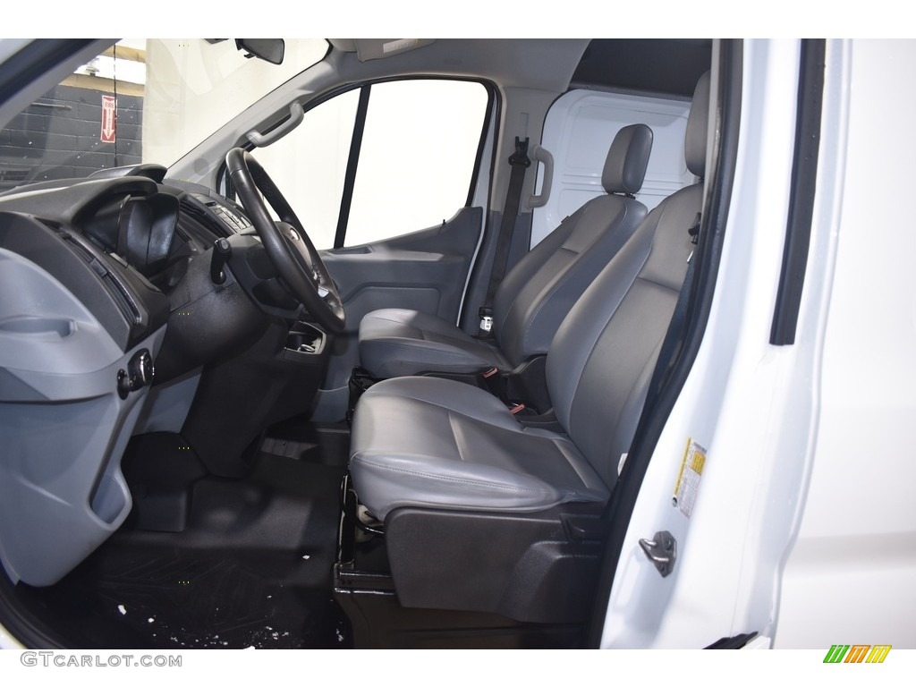 2019 Transit Van 250 LR Long - Oxford White / Charcoal black photo #6